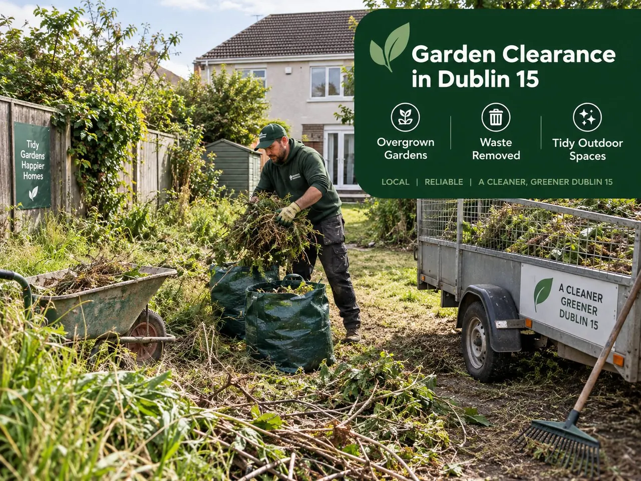 Illustrative image for garden clearance enquiries in Dublin 15